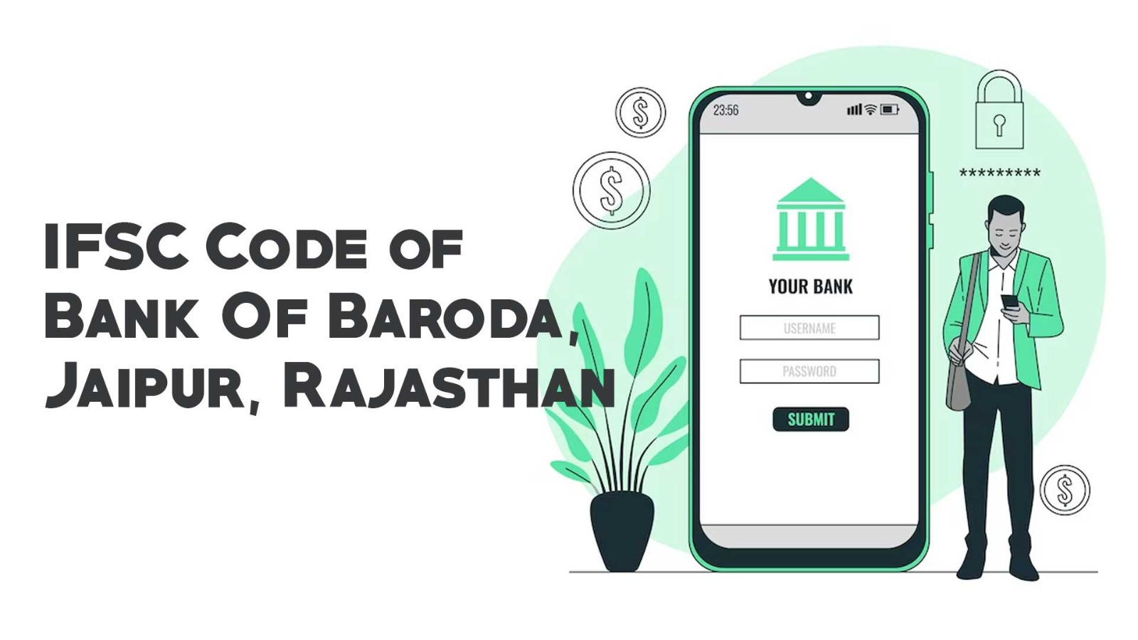 IFSC Code of Bank Of Baroda, Jaipur, Rajasthan